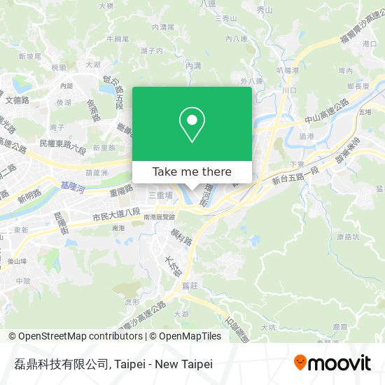 磊鼎科技有限公司地圖