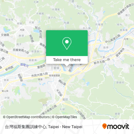 台灣福斯集團訓練中心 map