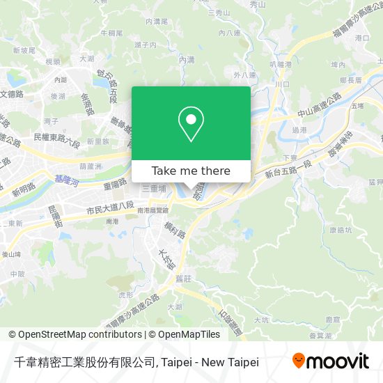 千韋精密工業股份有限公司 map