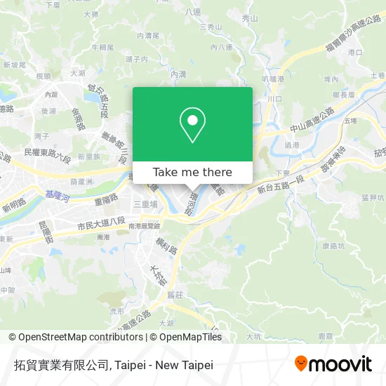 拓貿實業有限公司 map