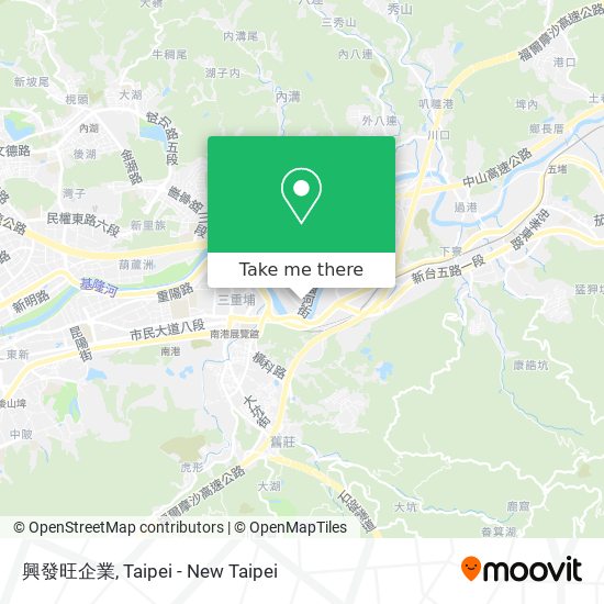 興發旺企業 map