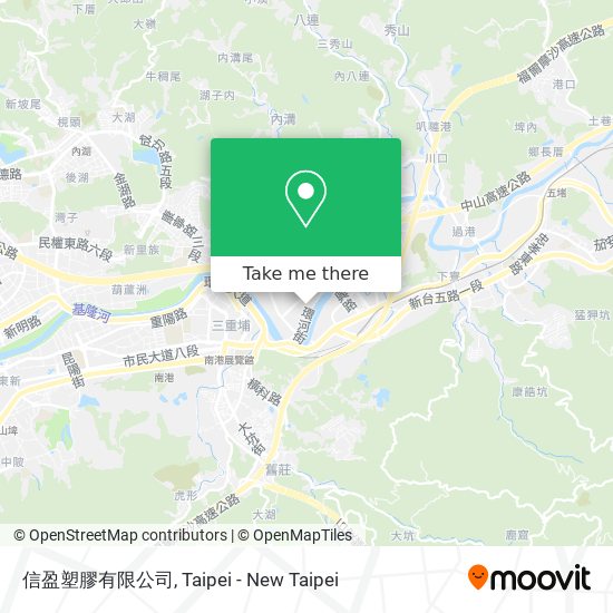 信盈塑膠有限公司 map