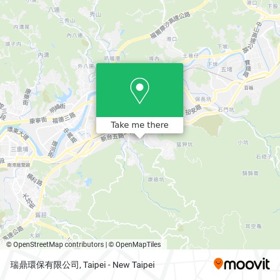 瑞鼎環保有限公司地圖