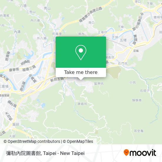 彌勒內院圖書館 map