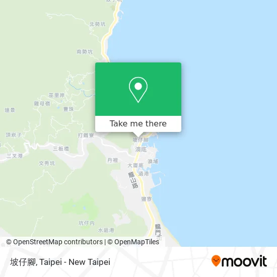 坡仔腳地圖