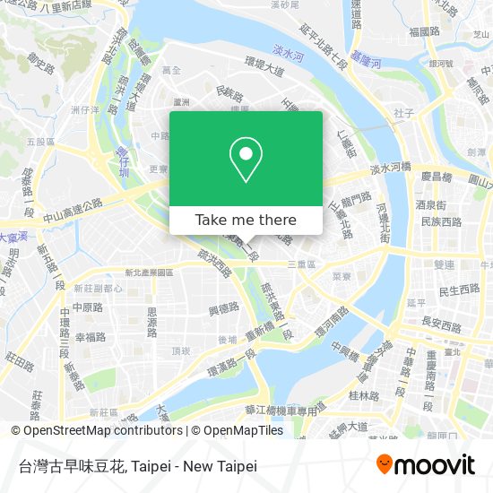 台灣古早味豆花 map
