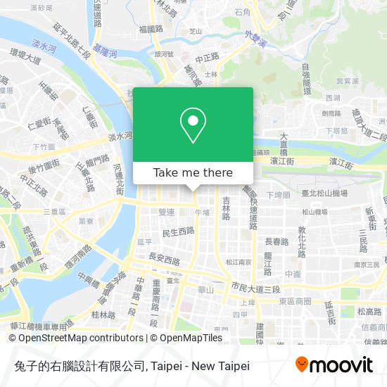 兔子的右腦設計有限公司 map