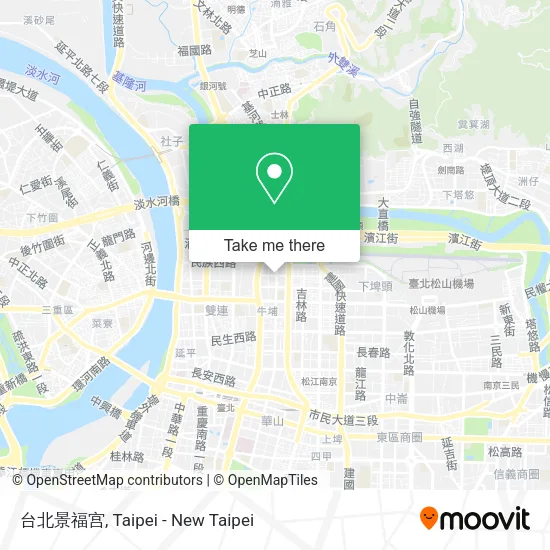 台北景福宫 map