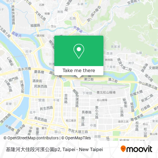 基隆河大佳段河濱公園p2地圖