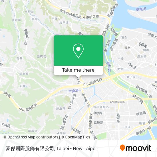 豪傑國際服飾有限公司 map