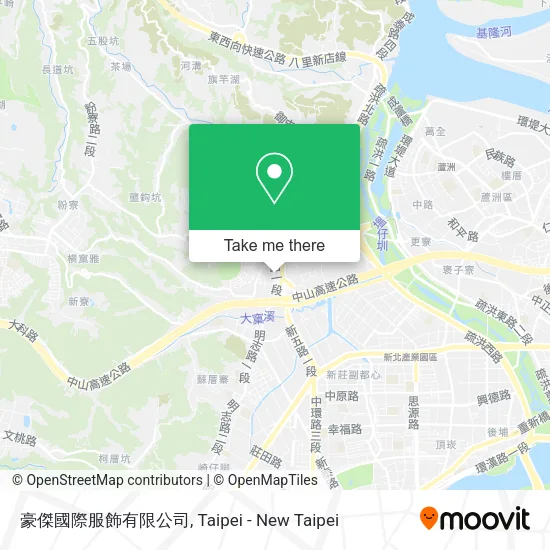 豪傑國際服飾有限公司 map