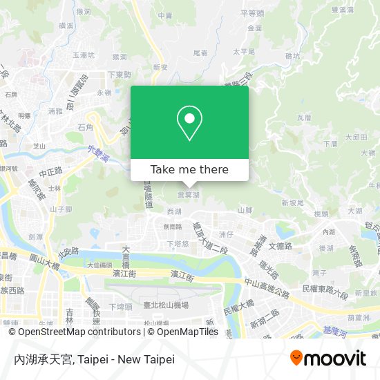 內湖承天宮 map