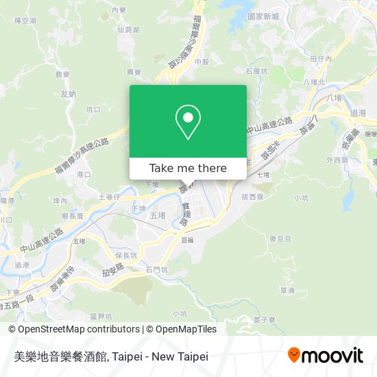 美樂地音樂餐酒館 map