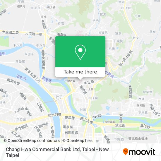 Chang Hwa Commercial Bank Ltd map