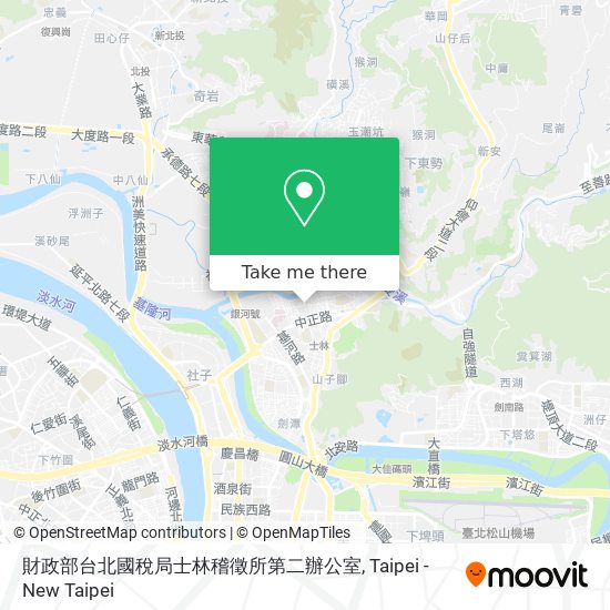 財政部台北國稅局士林稽徵所第二辦公室 map