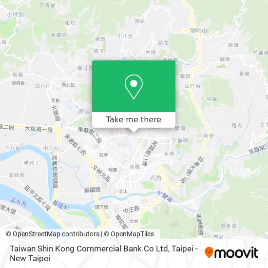 Taiwan Shin Kong Commercial Bank Co Ltd map