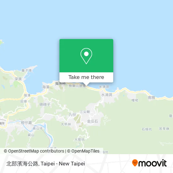 北部濱海公路 map