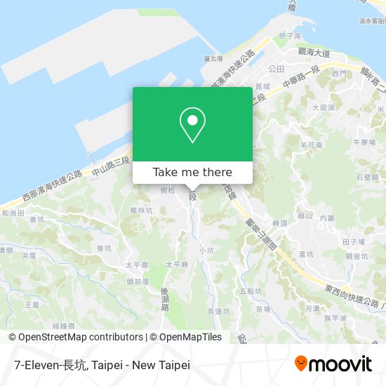 7-Eleven-長坑 map