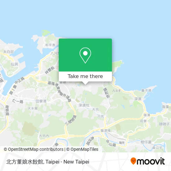 北方董娘水餃館地圖