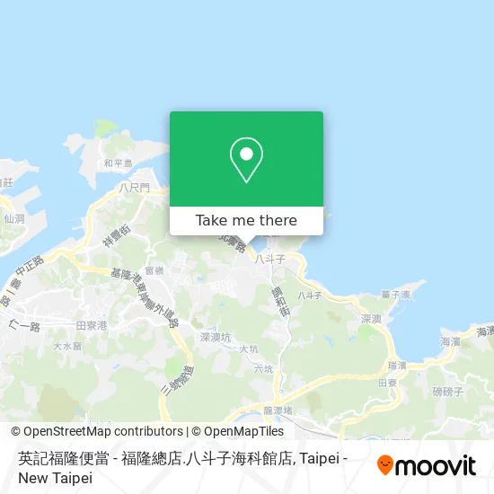 英記福隆便當 - 福隆總店.八斗子海科館店地圖