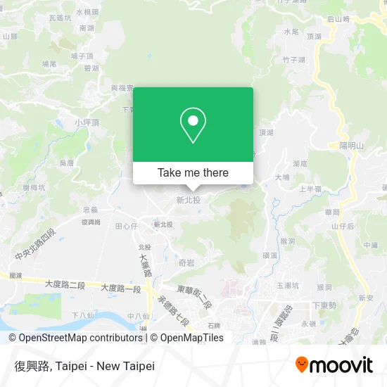 復興路 map