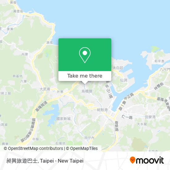 昶興旅遊巴士地圖