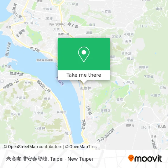 老窩咖啡安泰登峰 map