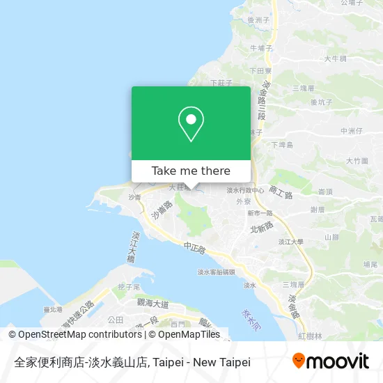 全家便利商店-淡水義山店 map
