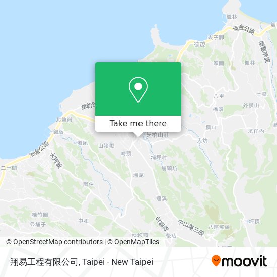 翔易工程有限公司地圖