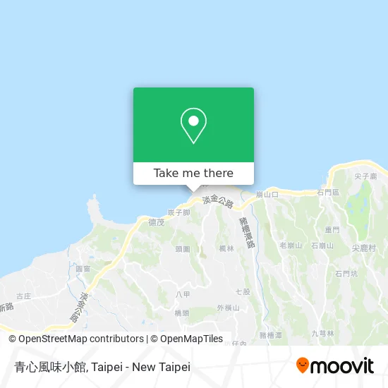 青心風味小館 map