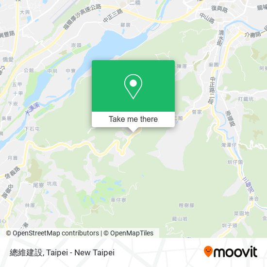 總維建設 map