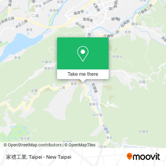 家禮工業 map