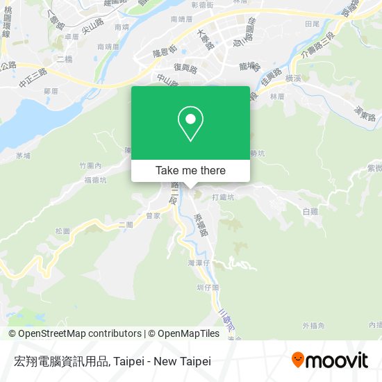 宏翔電腦資訊用品 map