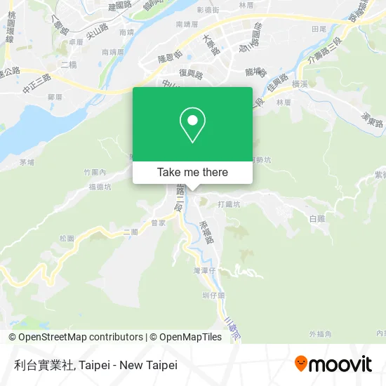 利台實業社地圖