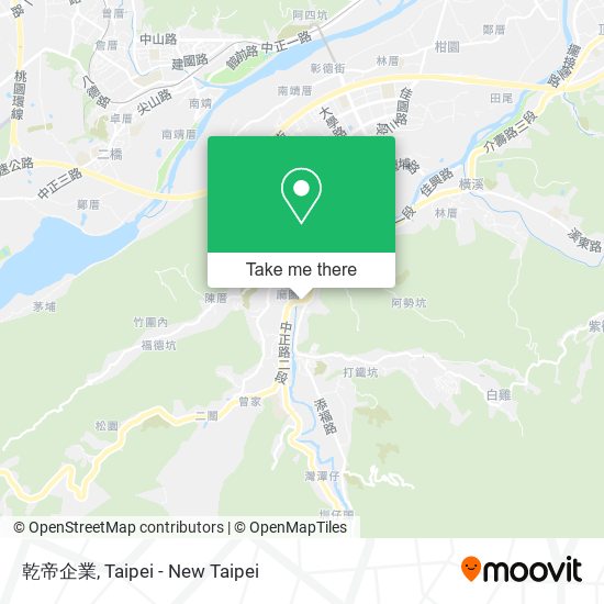 乾帝企業 map