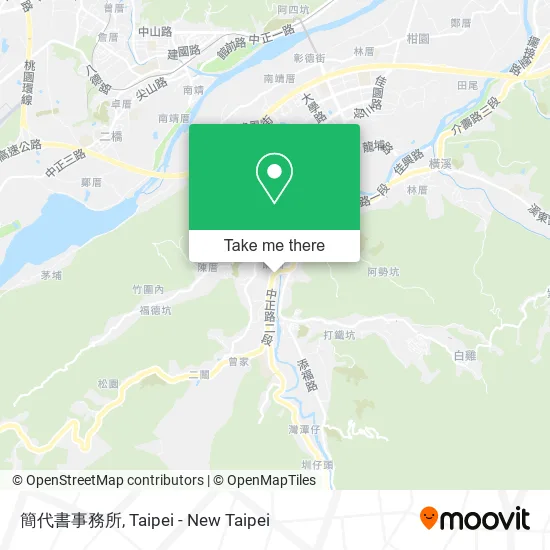 簡代書事務所地圖