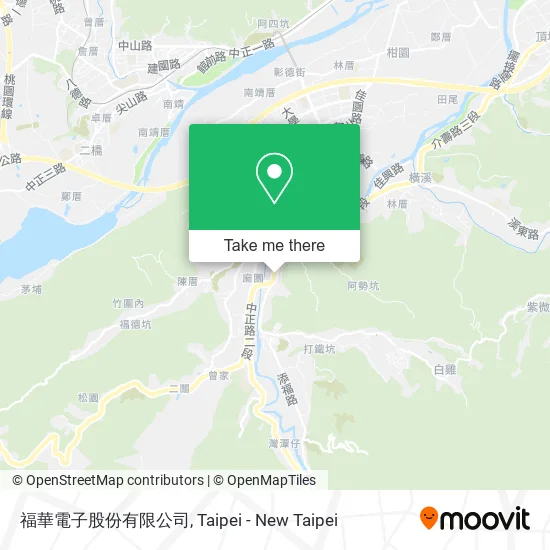 福華電子股份有限公司 map