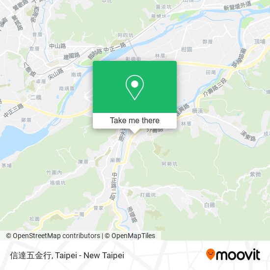 信達五金行 map