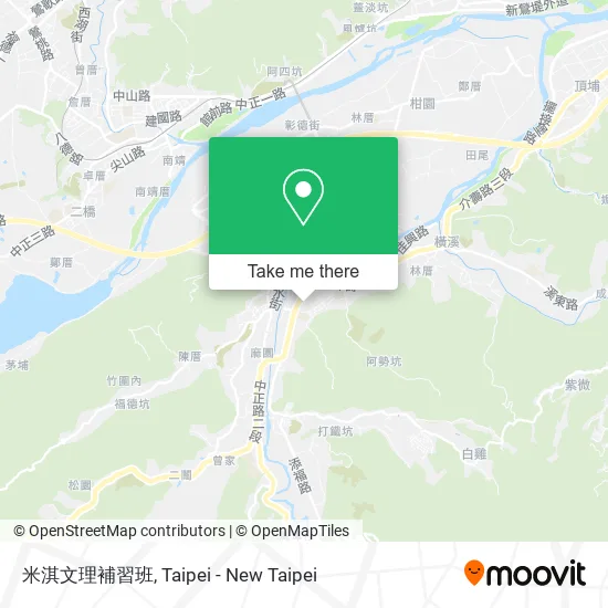 米淇文理補習班地圖