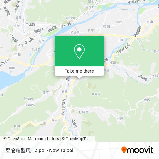 亞倫造型店 map