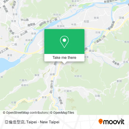 亞倫造型店 map