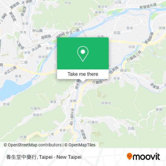 養生堂中藥行 map
