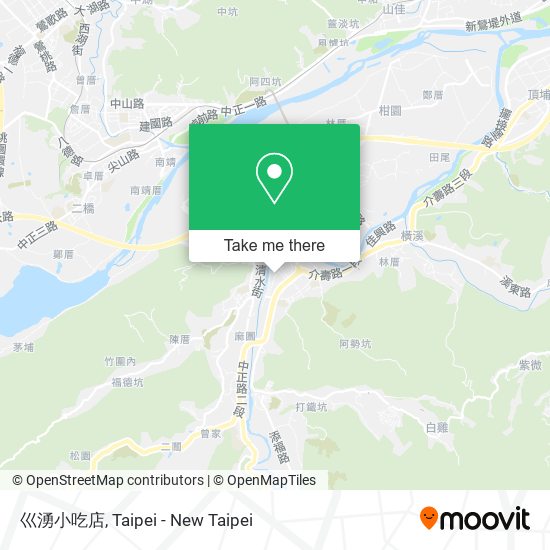 巛湧小吃店 map