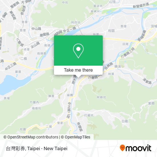 台灣彩券 map