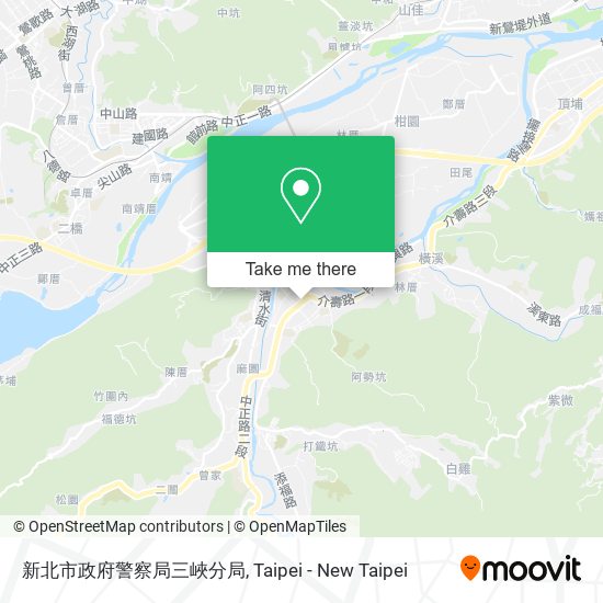 新北市政府警察局三峽分局 map