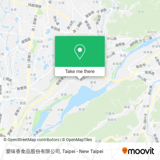 愛味香食品股份有限公司 map