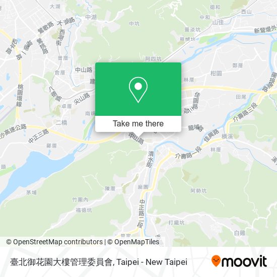 臺北御花園大樓管理委員會地圖