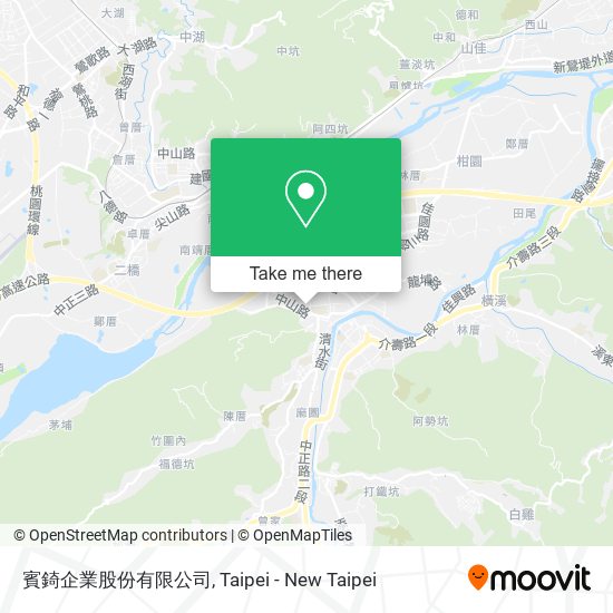 賓錡企業股份有限公司 map