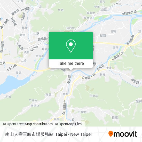 南山人壽三峽市場服務站 map