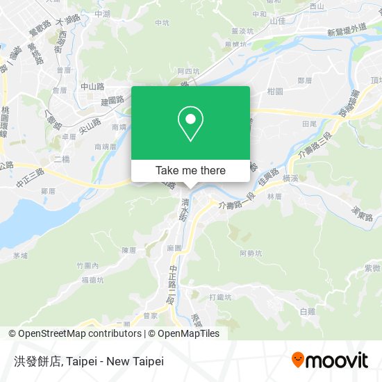 洪發餅店 map